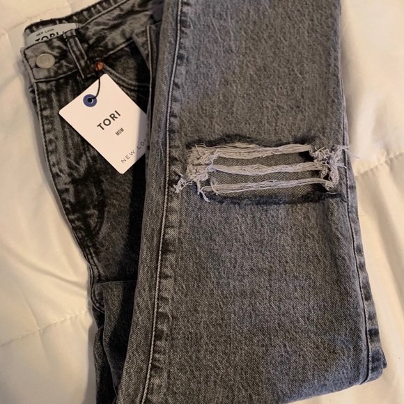 Acid wash mom jeans from ASOS - Picture 1 of 4